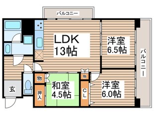 宇喜田住宅（1116）の物件間取画像